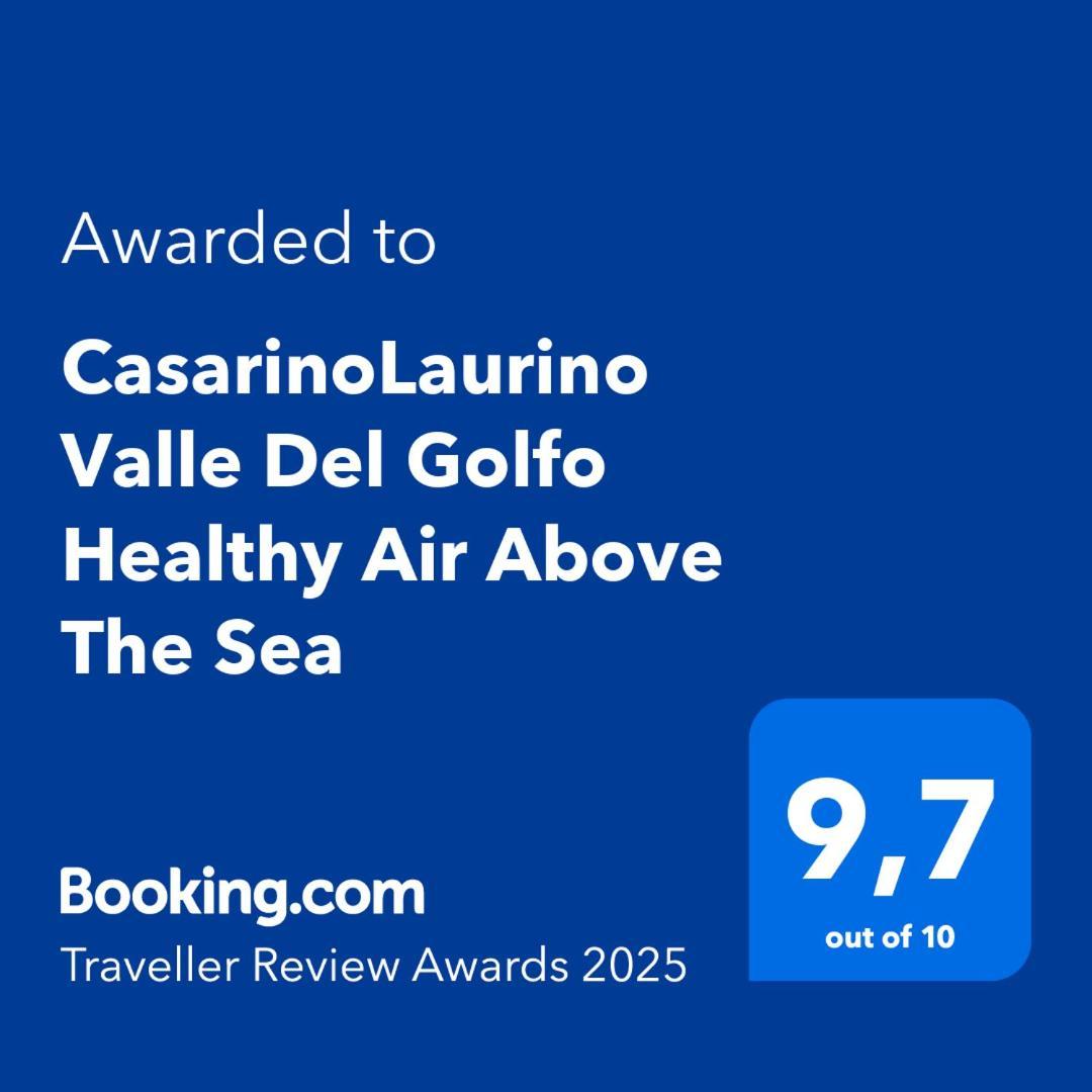 Casarinolaurino Valle Del Golfo Healthy Air Above The Sea Uscio Kültér fotó